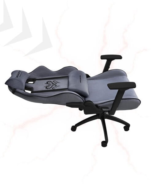 XMAX / Rio Balerion Terletmez Kadife Kumaş Antrasit Gaming Oyuncu Koltuğu / 120 Kg Taşır