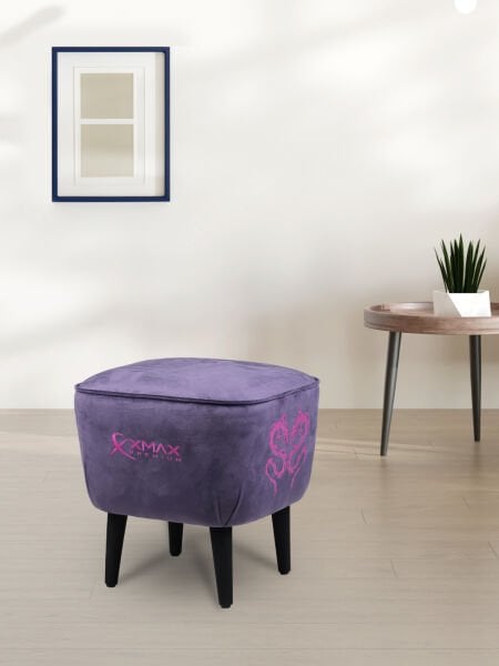 XMAX-Pro / Rio Plus Balerion 4D Kol Orijinal Yarasa Mekanizmalı Mor Oyuncu Koltuğu / 150 KG TAŞIR - KOL PEDİ VE PUF HEDİYELİ