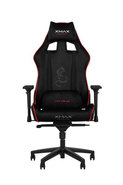 XMAX-Pro / Rio Plus Balerion 4D Kol Orijinal Yarasa Mekanizmalı Siyah Oyuncu Koltuğu / 150 KG TAŞIR - KOL PEDİ VE PUF HEDİYELİ