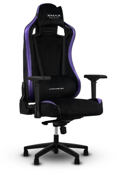 XMAX-Pro / Maximus 4D Kol Orijinal Yarasa Mekanizmalı Mor Oyuncu Koltuğu / 150 KG TAŞIR