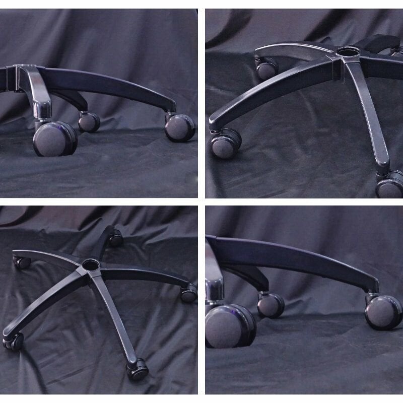 Oyuncu Koltuğuna Uygun Tekerlekleri Silikon Tabanlı Star Demir Ayak