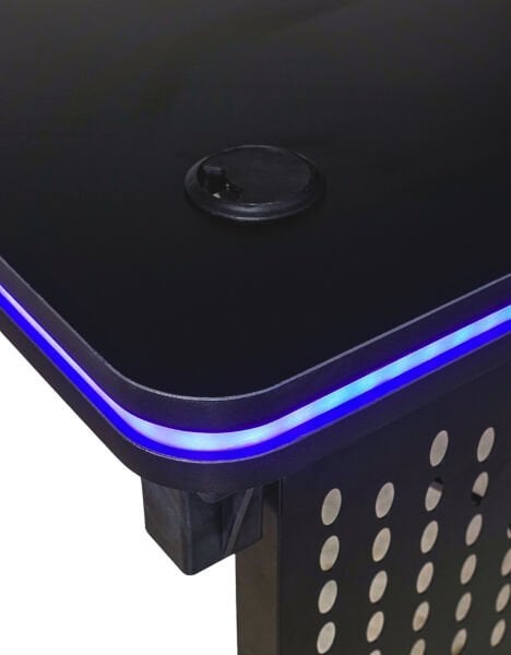 SON 3 ADET - XMAX BIFOLD RGB Işıklı Masa KURULU GÖNDERİM - SALLANMAZ - 140x70 cm