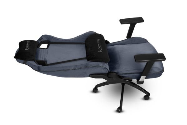 XMAX-Pro / Maximus 4D Kol Orijinal Yarasa Mekanizmalı Antrasit Oyuncu Koltuğu / 130 KG TAŞIR - KOL PEDİ VE PUF HEDİYELİ