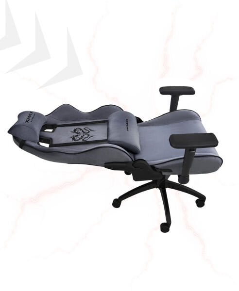 XMAX-Pro / Rio Balerion 4D Kol Orijinal Yarasa Mekanizmalı Antrasit Oyuncu Koltuğu / 150 KG TAŞIR - KOL PEDİ VE PUF HEDİYELİ