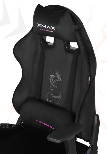 XMAX / Rio Balerion Siyah/Fuşya Kumaş Oyuncu Koltuğu / 100 KG Strong Carrier