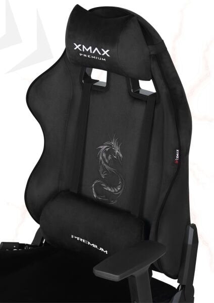 XMAX / Rio Balerion Siyah Kumaş Oyuncu Koltuğu / 100 KG Strong Carrier
