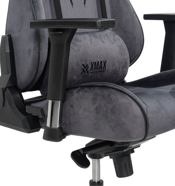 XMAX-Pro / Rio Plus Balerion 4D Kol Orijinal Yarasa Mekanizmalı Antrasit Oyuncu Koltuğu / 130 KG TAŞIR - KOL PEDİ VE PUF HEDİYELİ