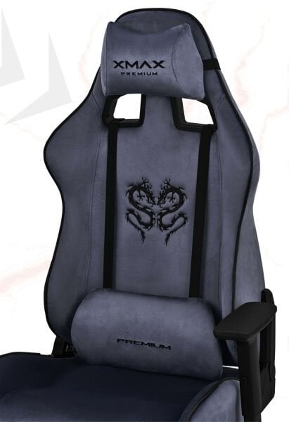XMAX / Rio Plus Balerion Terletmez Kadife Kumaş Gaming Oyuncu Koltuğu / 120 Kg Taşır
