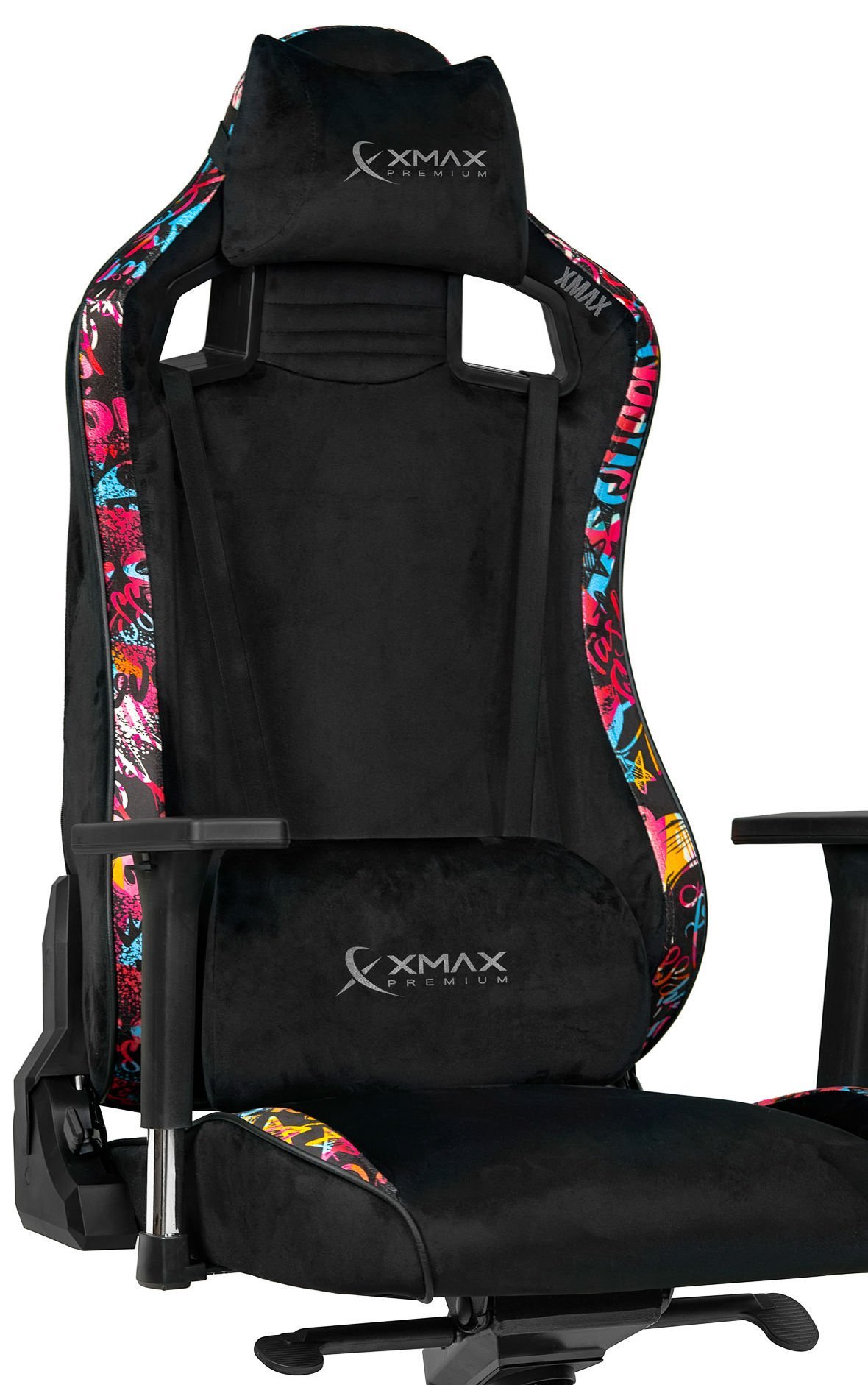 XMAX-Pro / Maximus 4D Kol Orijinal Yarasa Mekanizmalı Milkshake Oyuncu Koltuğu / 130 KG TAŞIR - KOL PEDİ VE PUF HEDİYELİ