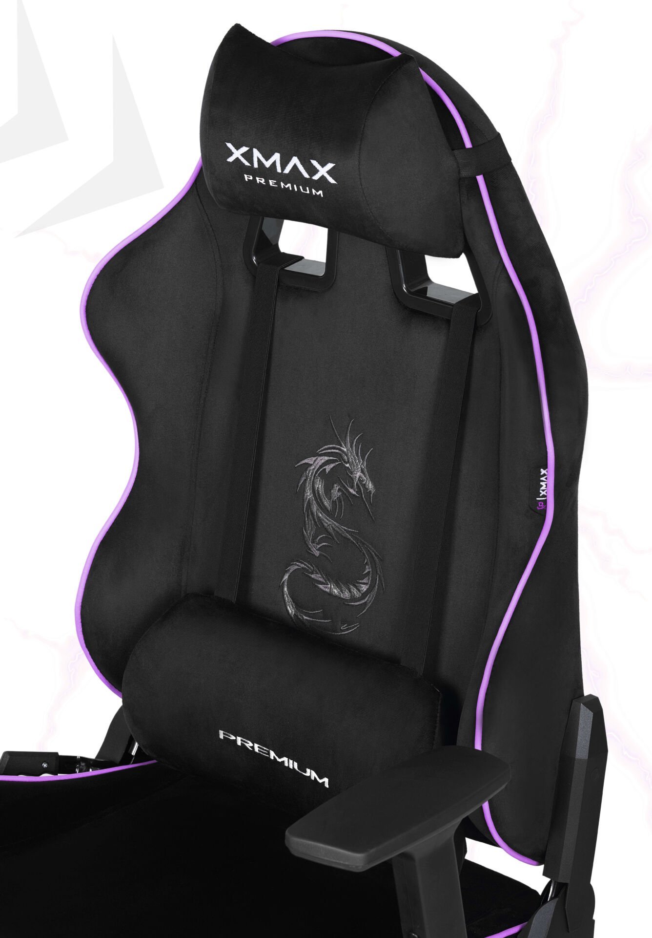 XMAX / Rio Balerion Siyah Kumaş Oyuncu Koltuğu
