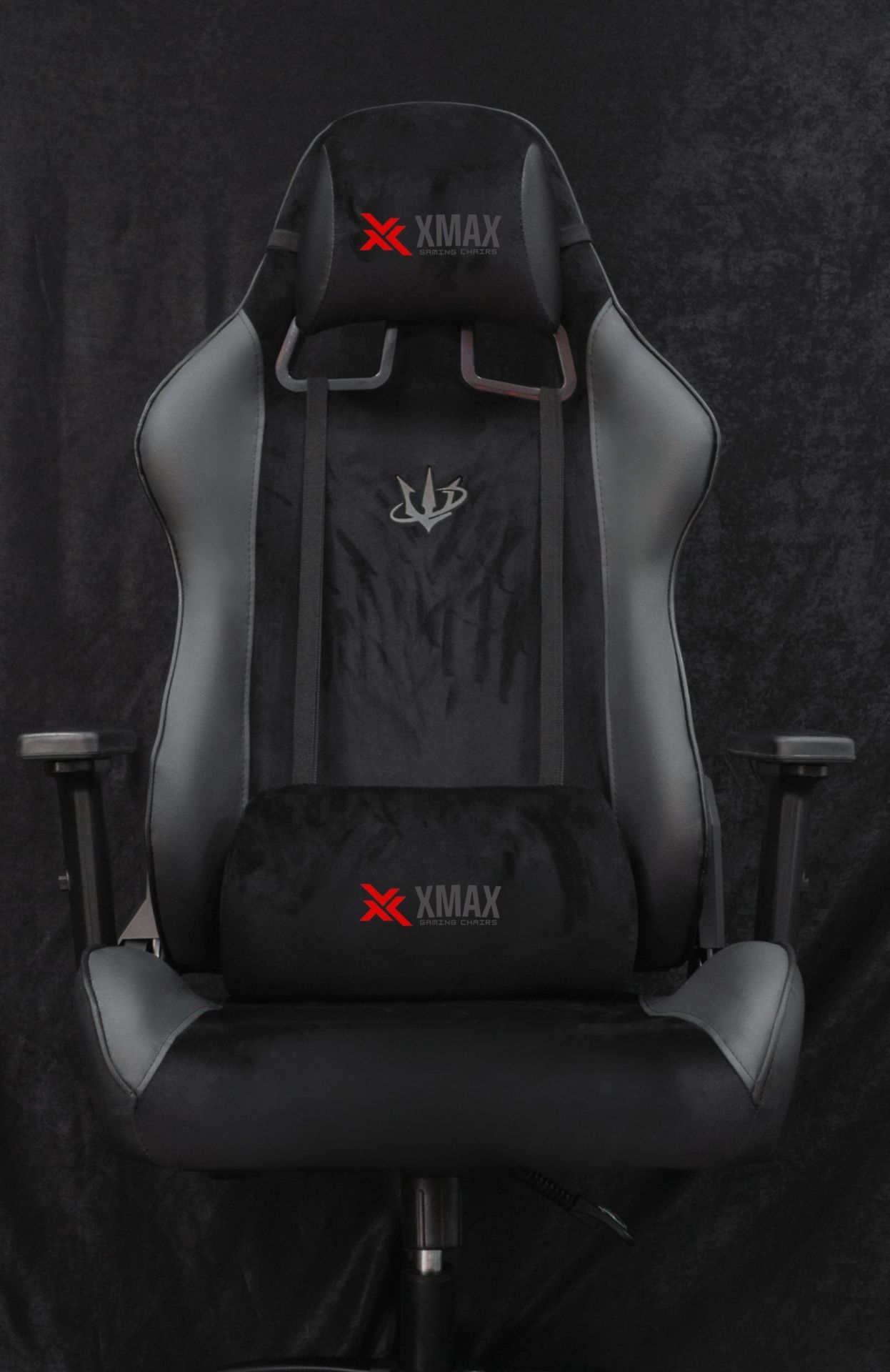XMAX / Rio Plus Balerion Siyah/Deri Kumaş Oyuncu Koltuğu / 100 KG Strong Carrier