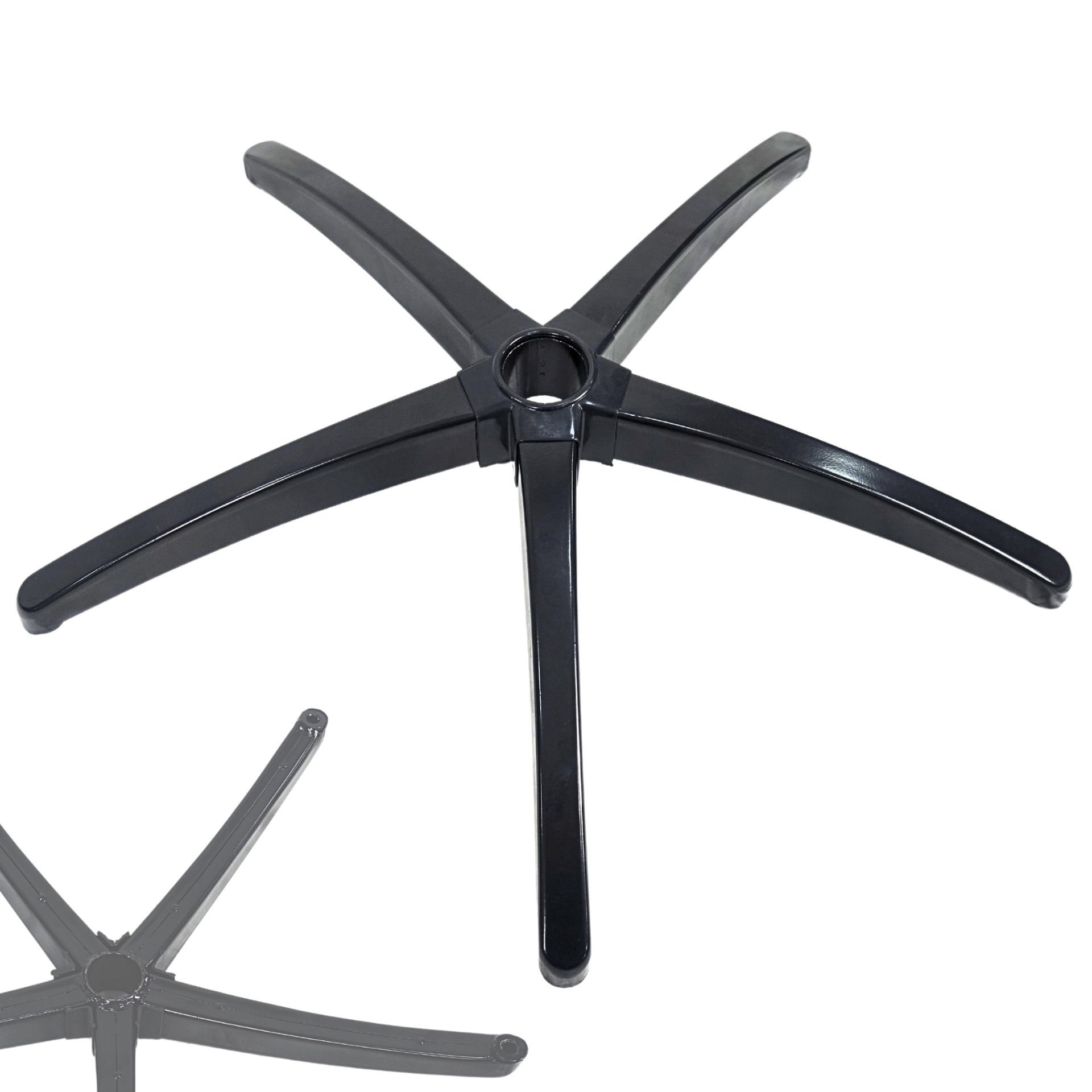 Metal 190 KG Strong Carrier Pim Çapı 11 MM Tekerleksiz Star Demir Ayak