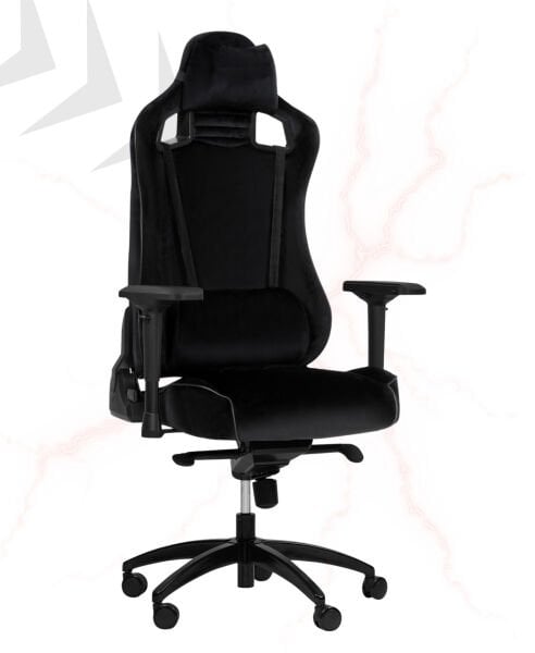 XMAX-Pro NO NAME / Maximus 4D Kol Orijinal Yarasa Mekanizmalı Siyah Oyuncu Koltuğu / 150 KG TAŞIR