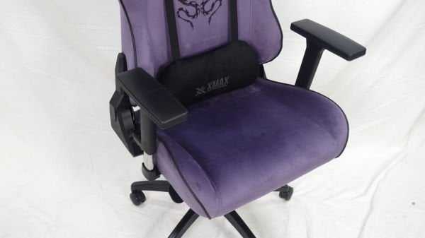 XMAX-Pro / Rio Balerion 4D Kol Orijinal Yarasa Mekanizmalı Mor Oyuncu Koltuğu / 150 KG TAŞIR - KOL PEDİ VE PUF HEDİYELİ