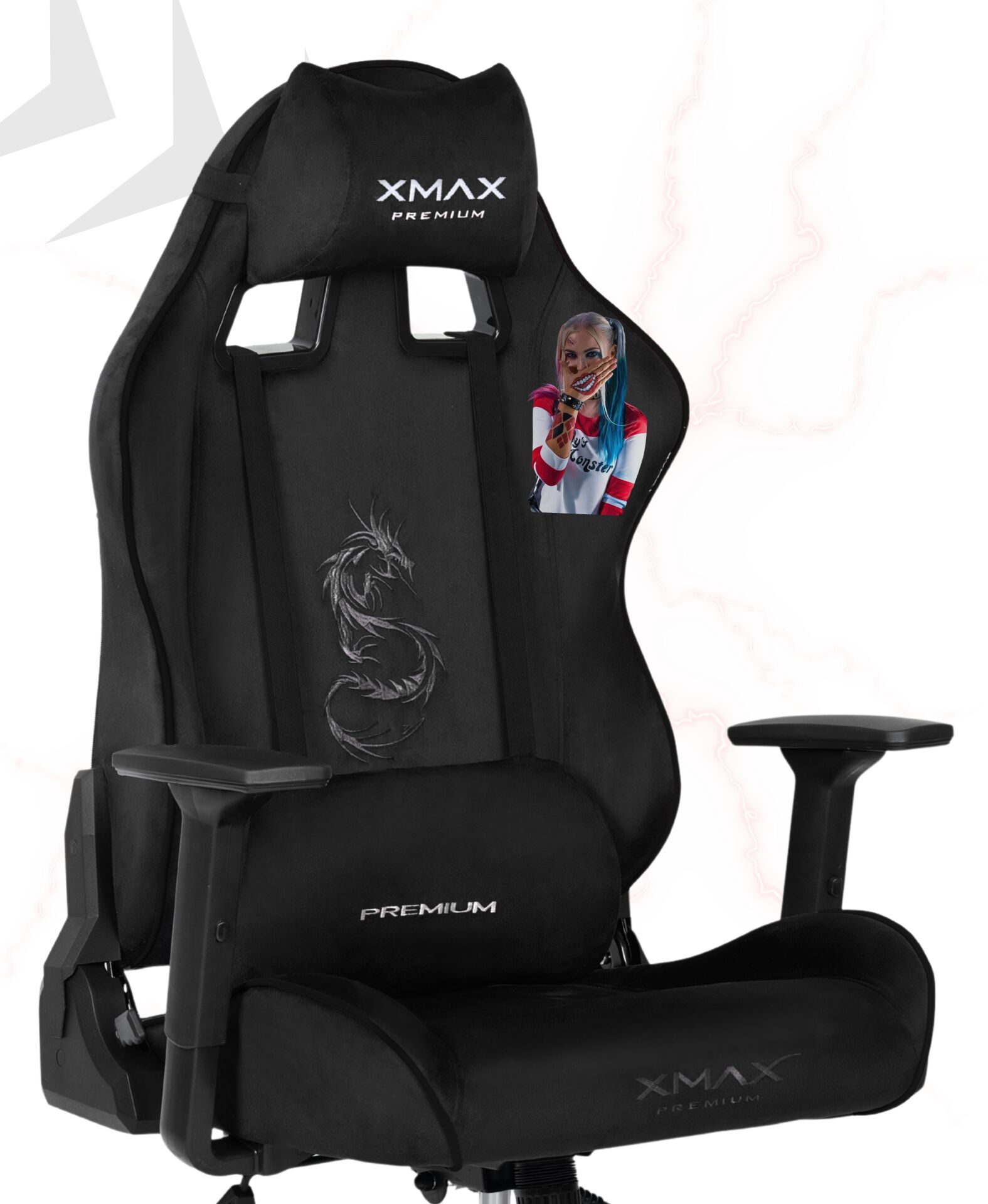 XMAX Yayıncı ve Oyuncu Koltuğu Modunu Seç Tarzını Yansıt  MOD:6 HARLEY QUİNN