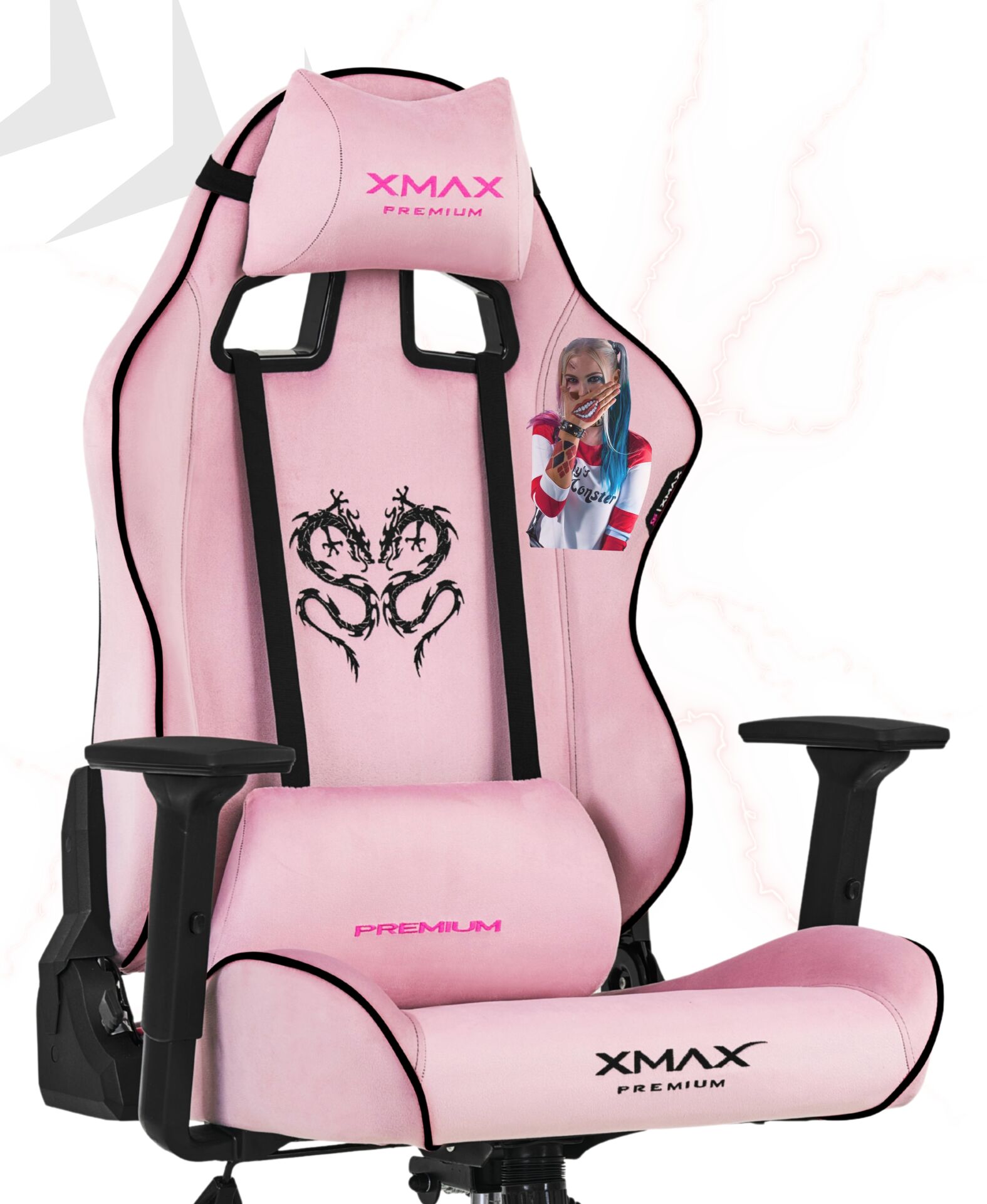 XMAX Yayıncı ve Oyuncu Koltuğu Modunu Seç Tarzını Yansıt  MOD:7 HARLEY QUİNN