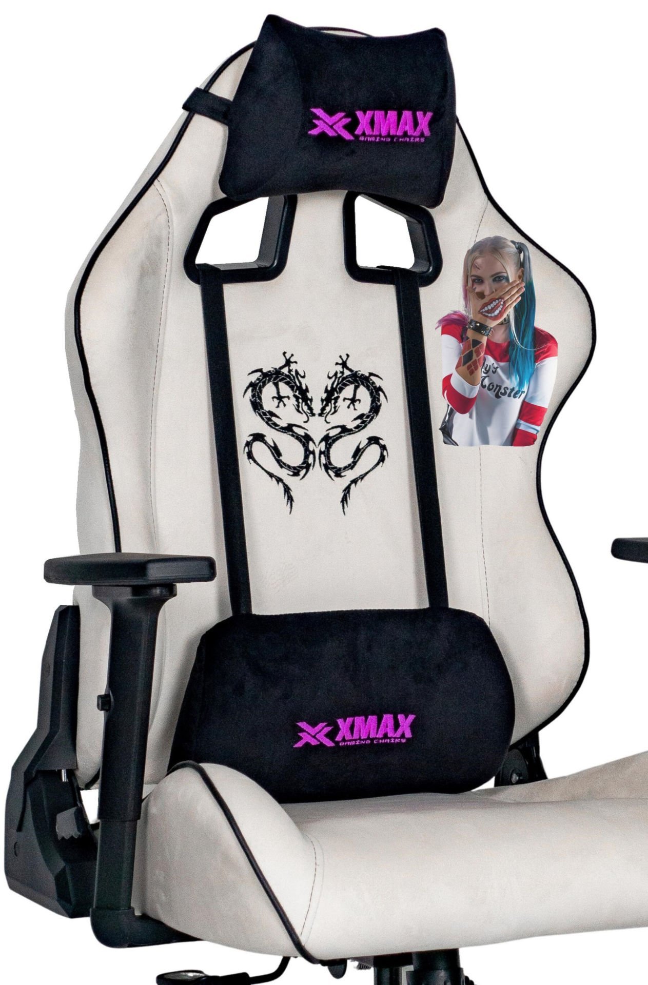XMAX Yayıncı ve Oyuncu Koltuğu Modunu Seç Tarzını Yansıt  MOD:8 HARLEY QUİNN
