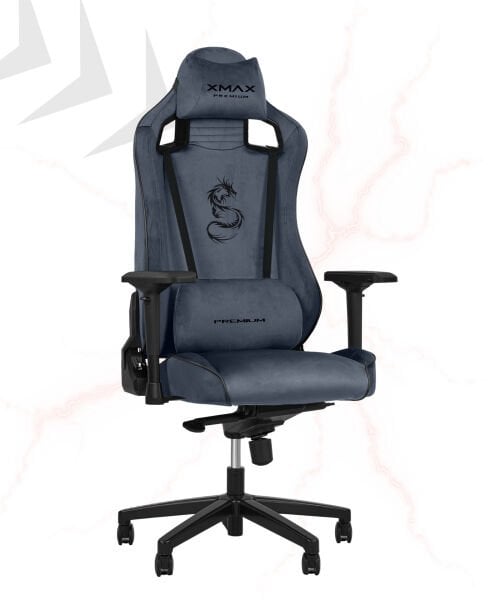 XMAX-Pro / Maximus 4D Kol Orijinal Yarasa Mekanizmalı Antrasit Oyuncu Koltuğu / 150 KG TAŞIR