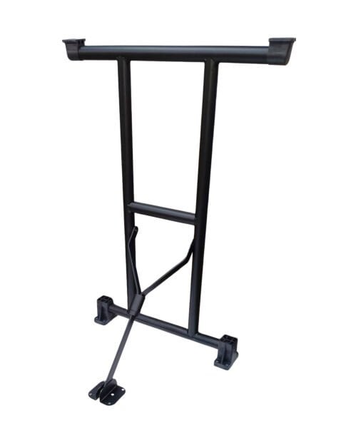 Banket Düğün Bilgisayar Çalışma Masası Katlanır Masa Ayağı - İnce Siyah