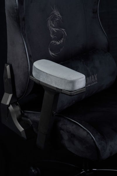 Churchill 3D Koltuk Kol Pedi Kadife Kumaş 32 DNS Yoğun Sünger Açık Gri (Ergonomik Kol Destek)