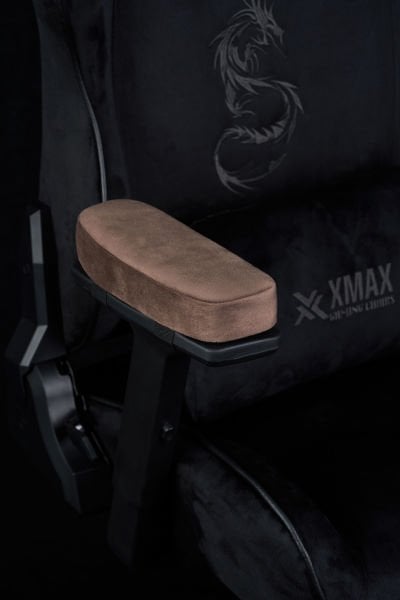 Churchill 3D Koltuk Kol Pedi Kadife Kumaş 32 DNS Yoğun Sünger Kahverengi (Ergonomik Kol Destek)