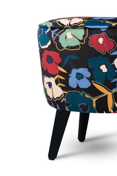 Arya Mod:4 Ayak Uzatma Pufu | Kadife Kumaş | Kalın Sünger | Konforlu Ayak Dinlendirme