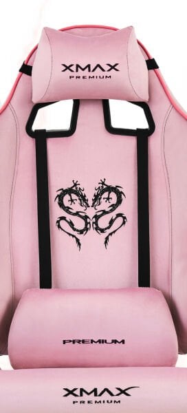 Terletmez Pembe Kumaş Poliüretan Sünger Lastikli Bel Ve Boyun Yastığı