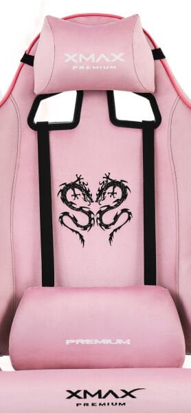 Terletmez Pembe Kumaş Poliüretan Sünger Lastikli Bel Ve Boyun Yastığı