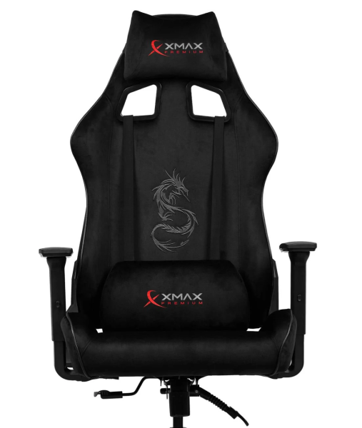 XMAX / Rio Plus Balerion Siyah Kumaş Oyuncu Koltuğu / 100 KG Strong Carrier