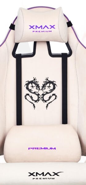 Terletmez Beyaz Kumaş Poliüretan Sünger Lastikli Bel Ve Boyun Yastığı