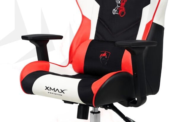 XMAX / Mini Rio Teddy Bear Kumaş Kırmızı Çocuk Oyuncu Koltuğu / 85 KG Taşır