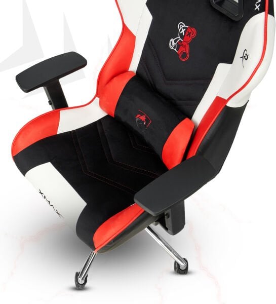 Pembe Çocuk Oyuncu Koltuğu XMAX Mini Rio | Teddy Bear Desenli, 85 Kg Taşıyan Ergonomik Gaming Koltuk