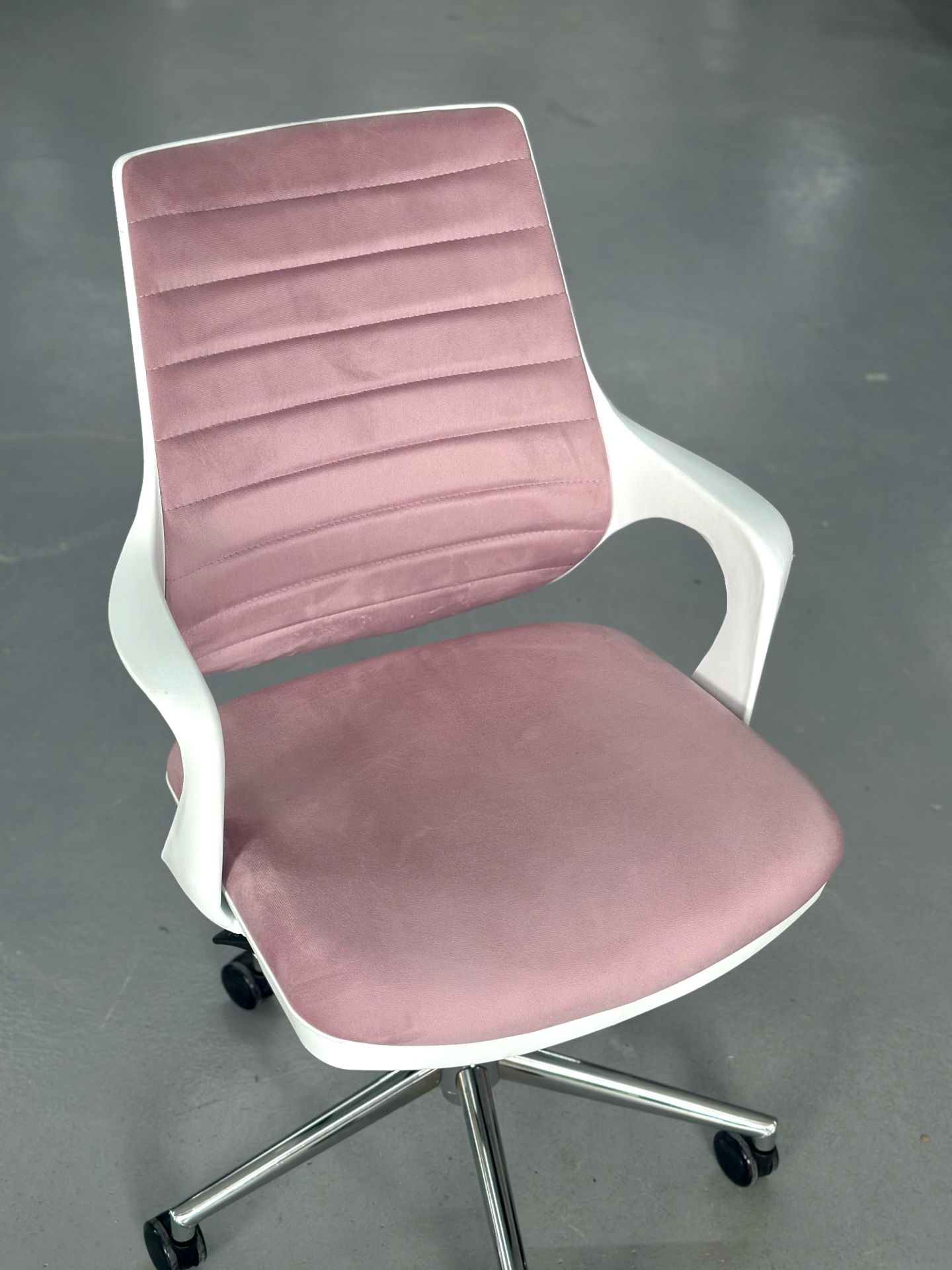 XMAX Oxford Pembe Bilgisayar Sandalyesi Çalışma Koltuğu - 100 KG Taşır