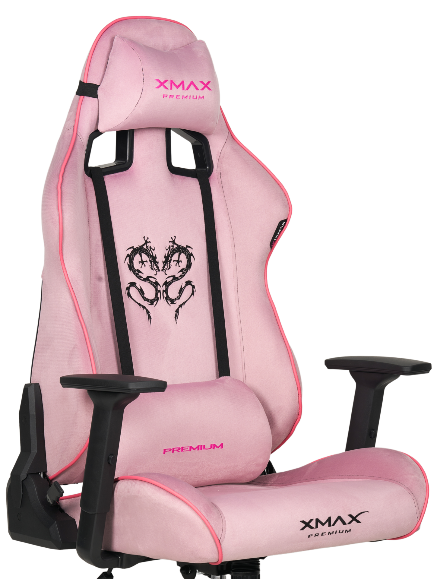 XMAX / Rio Plus Balerion Pembe Terletmez Kumaş Oyuncu Koltuğu / 100 KG Taşır