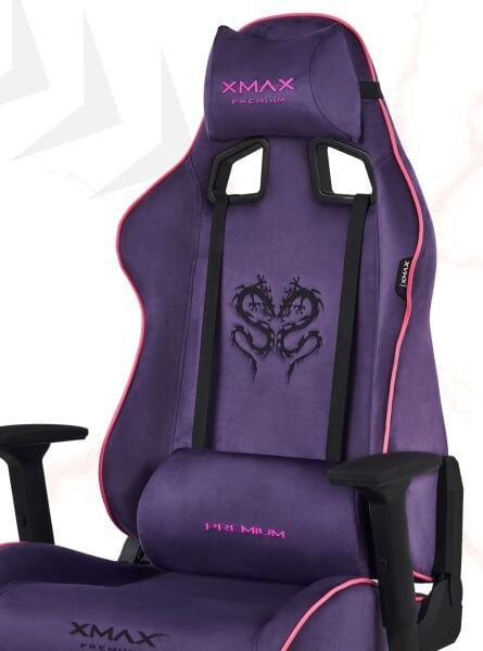 Mor Oyuncu Koltuğu – XMAX Rio Plus Bilgisayar Sandalyesi