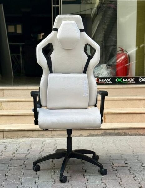 Beyaz Oyuncu Koltuğu – XMAX Tokyo Bilgisayar Sandalyesi