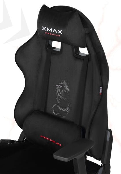 XMAX / Rio Balerion Siyah Kumaş Oyuncu Koltuğu / 100 KG Strong Carrier