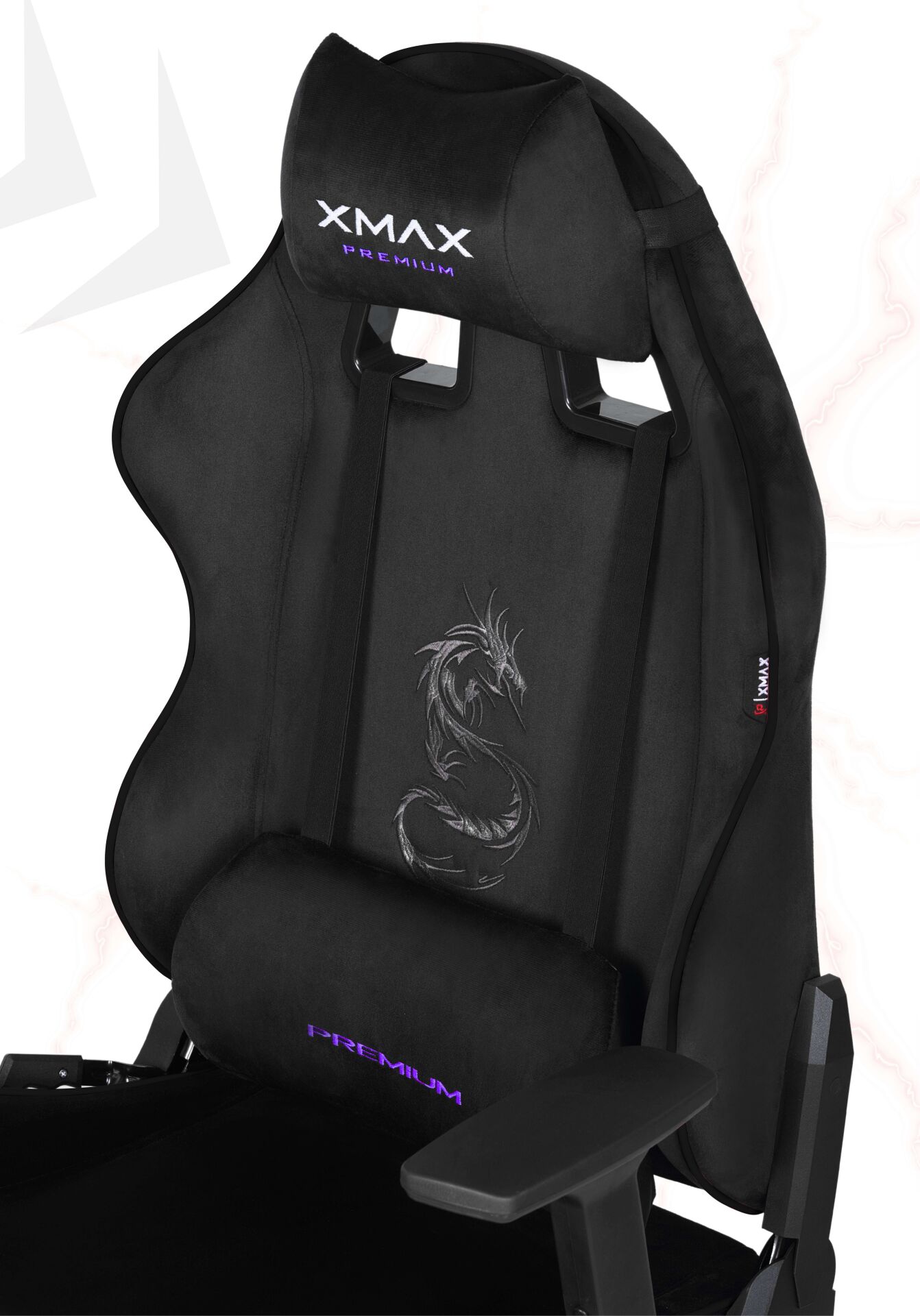 XMAX / Rio Balerion Siyah Kumaş Oyuncu Koltuğu