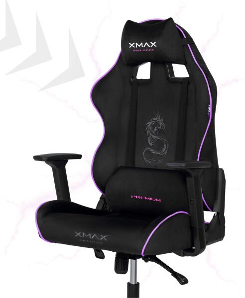 XMAX / Rio Balerion Siyah Kumaş Oyuncu Koltuğu