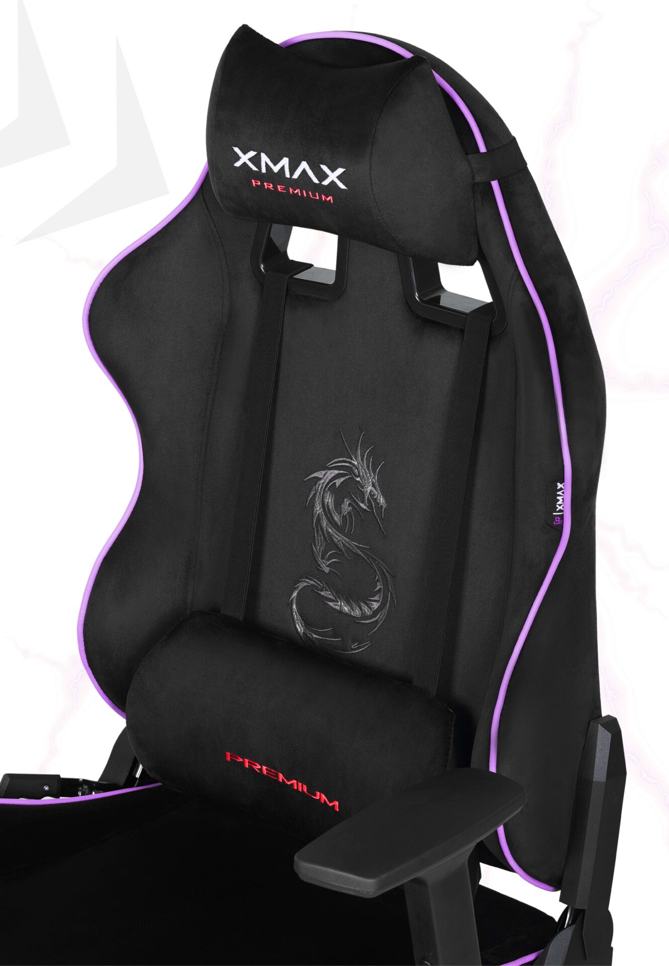 XMAX / Rio Balerion Siyah Kumaş Oyuncu Koltuğu