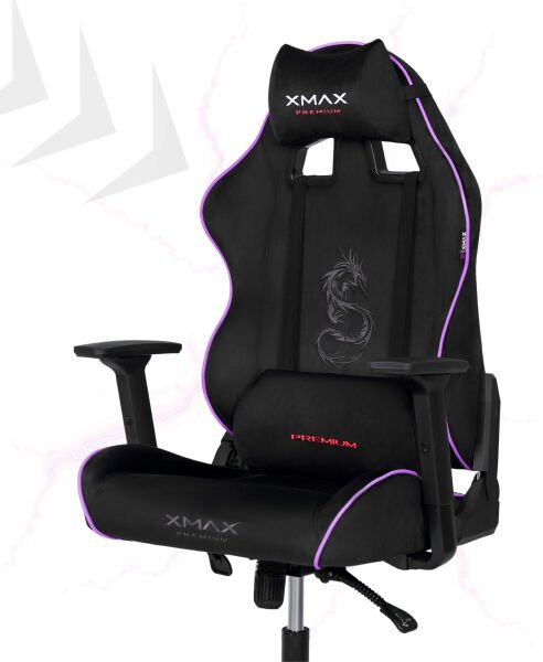 XMAX / Rio Balerion Siyah Kumaş Oyuncu Koltuğu