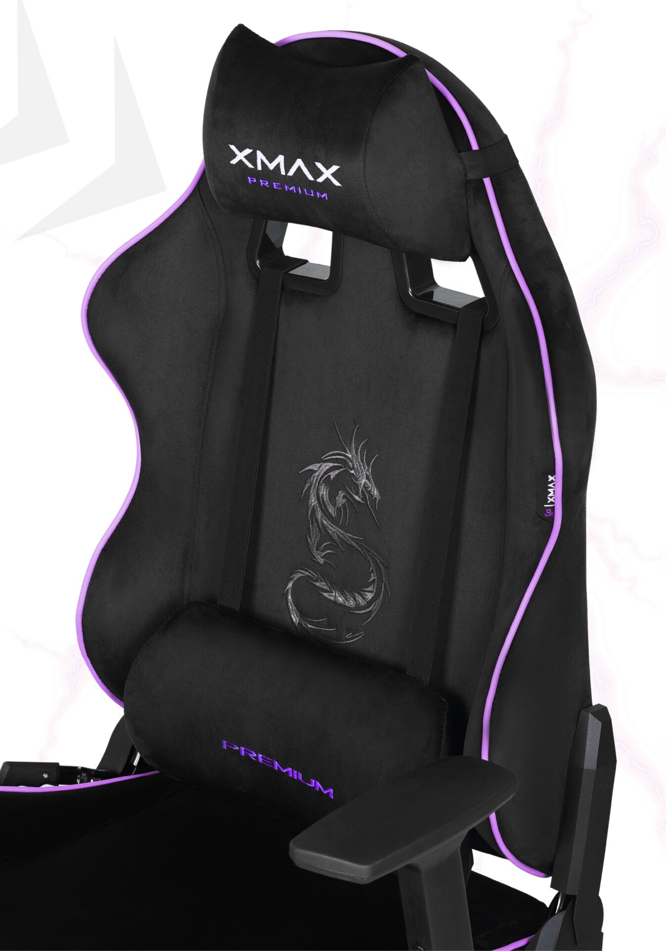 XMAX / Rio Balerion Siyah Kumaş Oyuncu Koltuğu