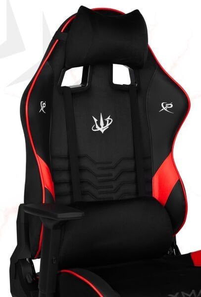 XMAX NO NAME / Rio Terletmez Kısmi Derili Kadife Kumaş Kırmızı Siyah Gaming Oyuncu Koltuğu / 120 Kg Taşır