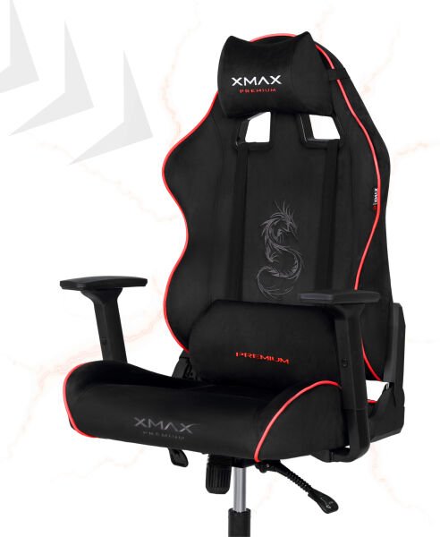 XMAX / Rio Balerion Siyah Kumaş Oyuncu Koltuğu