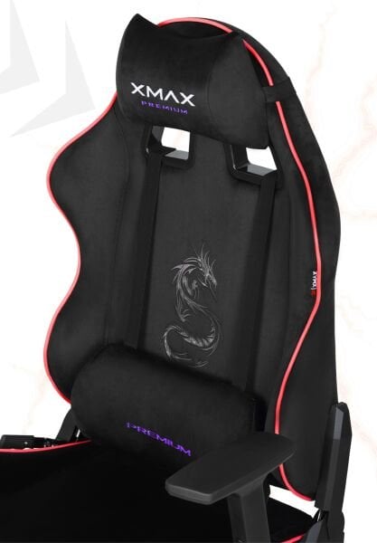 XMAX / Rio Balerion Siyah Kumaş Oyuncu Koltuğu