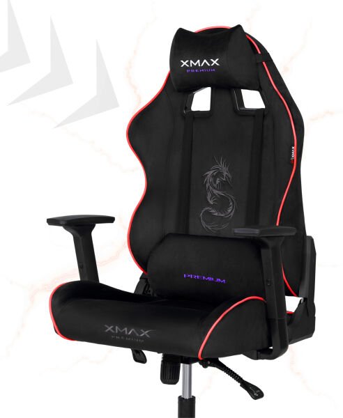 XMAX / Rio Balerion Siyah Kumaş Oyuncu Koltuğu