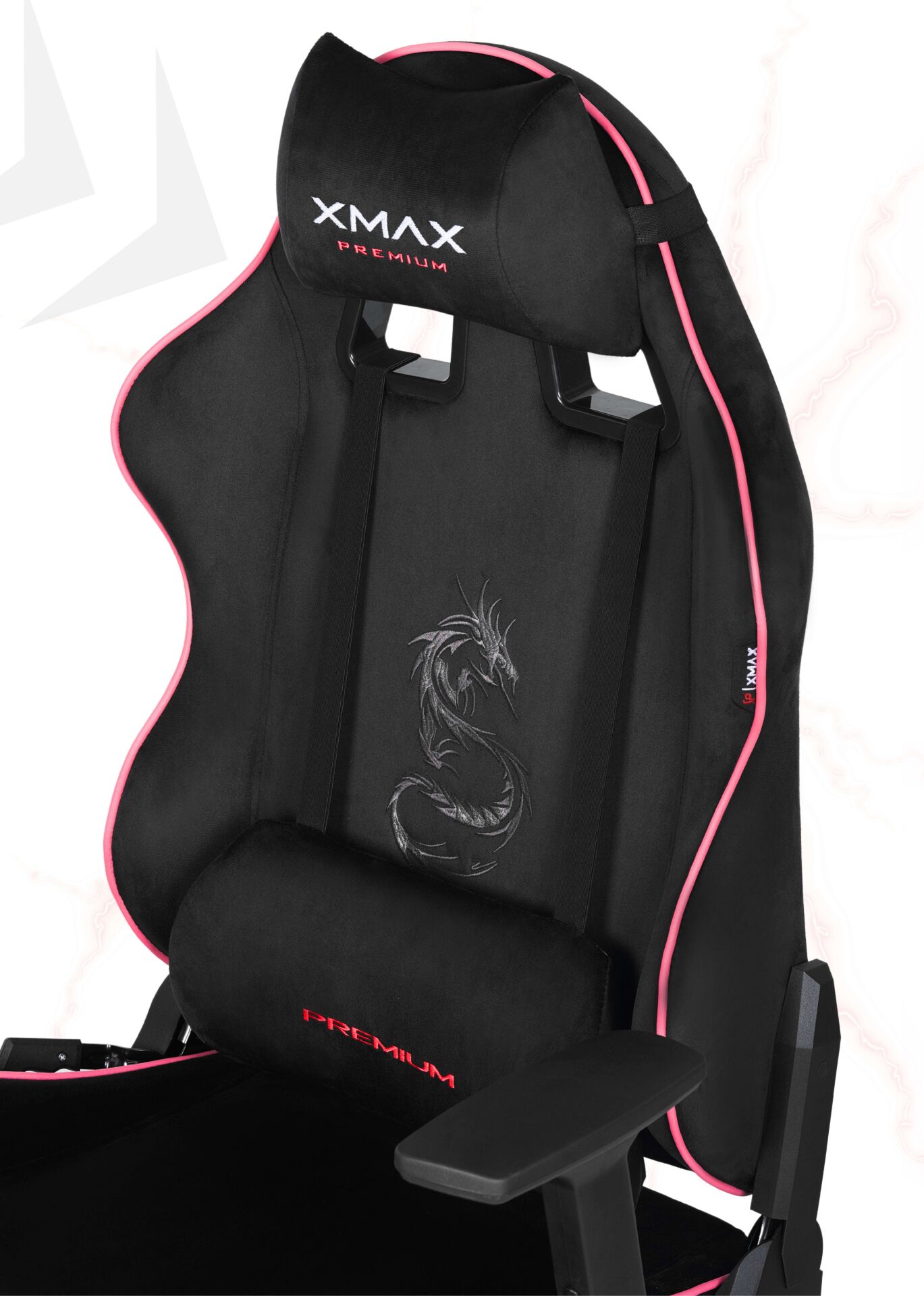 XMAX / Rio Balerion Siyah Kumaş Oyuncu Koltuğu