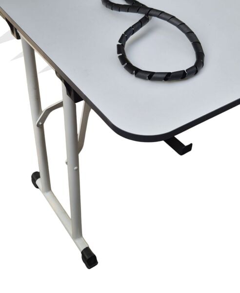 JetKur Beyaz Bilgisayar Oyuncu Çalışma Masası 120x75 cm Sallanmaz Metal Ayaklı - Pratik Kurulum