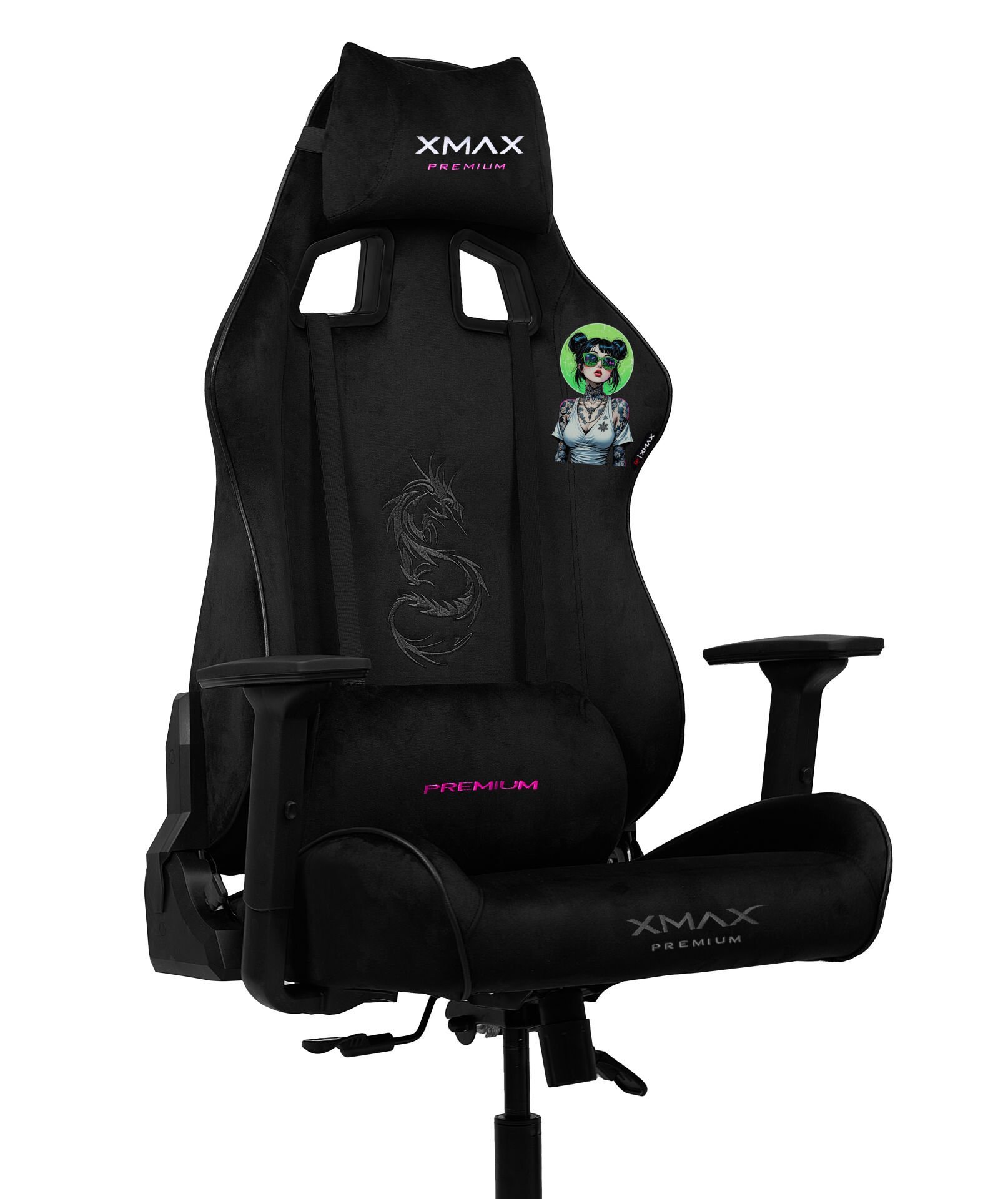 XMAX Yayıncı ve Oyuncu Koltuğu Modunu Seç Tarzını Yansıt - TATTO GIRL