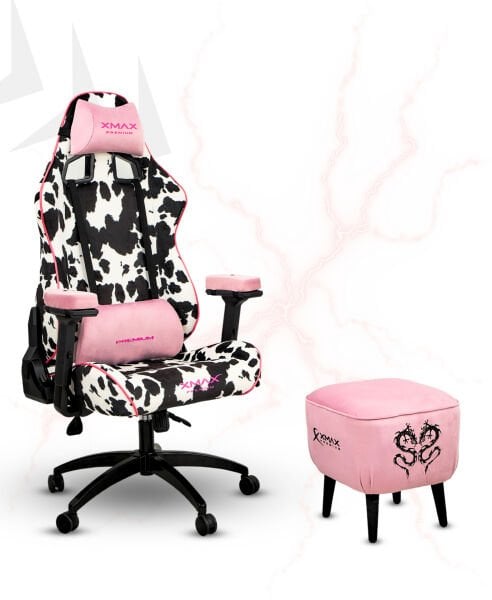 XMAX  / Rio Dalmaçyalı Kumaş Oyuncu Koltuğu - Ayak Uzatmalı Puf - Kol Pedi 3'Ü BİR ARADA PAKET
